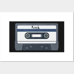 Rock Cassette Posters and Art